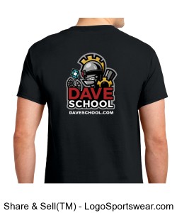 DAVE School Logo Shirt Design Zoom
